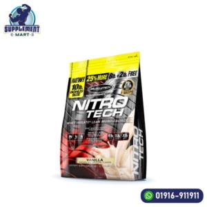 Muscletech Nitrotech Whey Protein (Vanila) 10Lbs